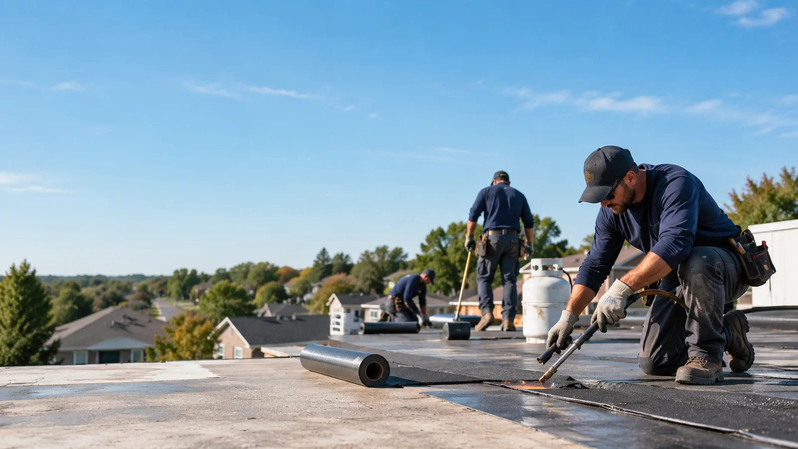 Flat Roof Leak Repair providers in Foster, OK
